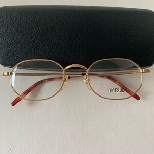MATSUDA 10105 GP Original Vintage Eyeglasses Frames